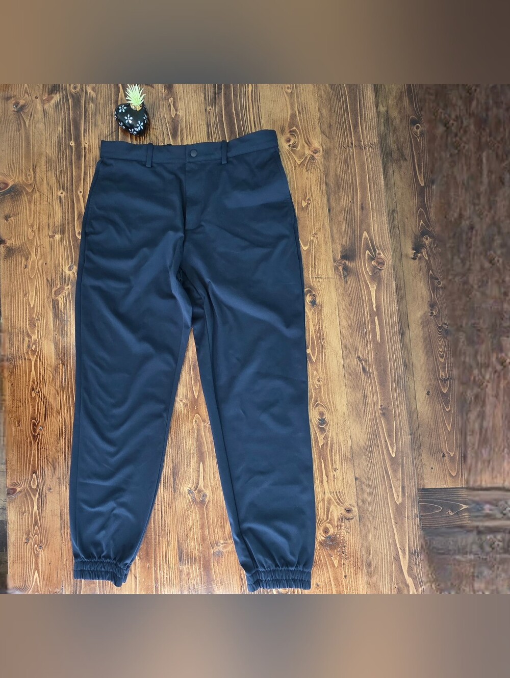 Uniqlo Men's Kando Ultra-Light Ultra-Stretch Joggers Medium Navy